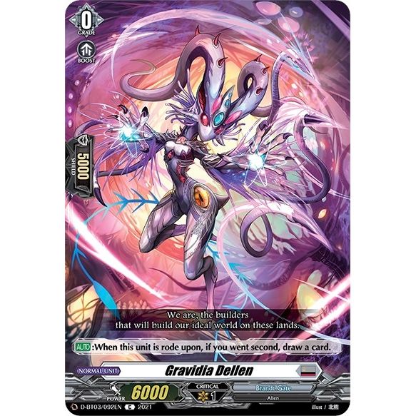 Image for Gravidia Dellen (D-BT03/092EN) (D-BT03) - Cardfight Vanguard