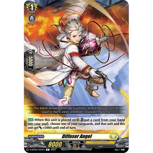 Image for Diffuser Angel (D-BT03/101EN) (D-BT03) - Cardfight Vanguard