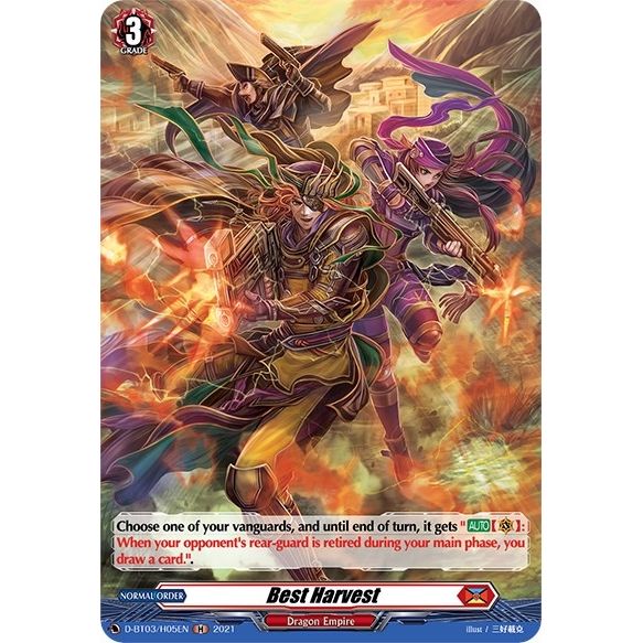 Image for Best Harvest (Holo) (D-BT03/H05EN) (D-BT03) - Cardfight Vanguard