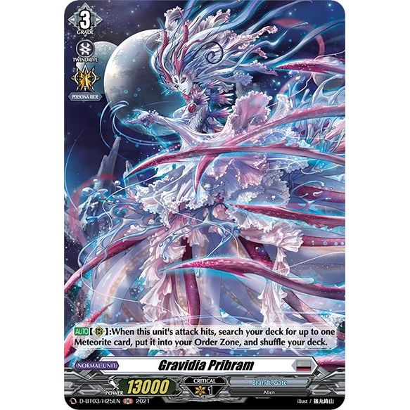 Image for Gravidia Pribram (Holo) (D-BT03/H25EN) (D-BT03) - Cardfight Vanguard