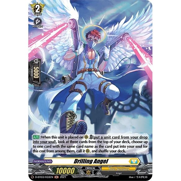 Image for Drilling Angel (Holo) (D-BT03/H33EN) (D-BT03) - Cardfight Vanguard