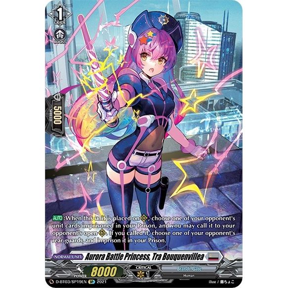 Image for Aurora Battle Princess, Tra Bouquenvillea (SP) (D-BT03/SP19EN) (D-BT03) - Cardfight Vanguard