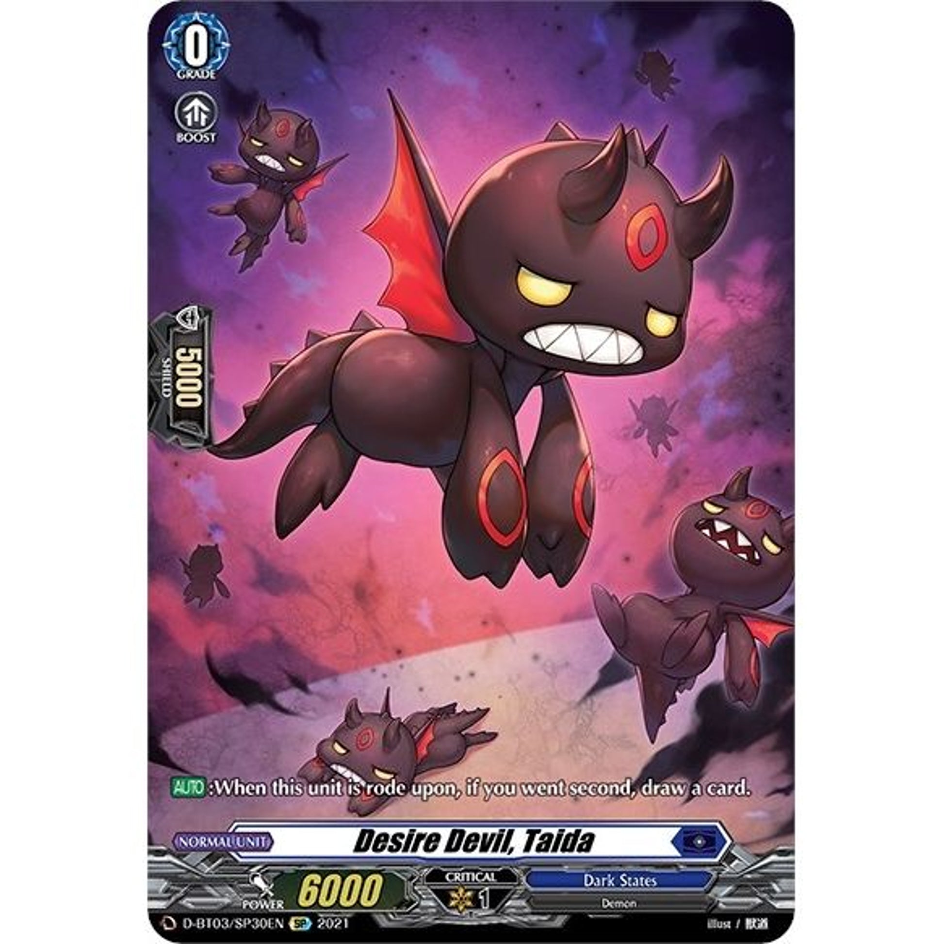 Image for Desire Devil, Taida (SP) (D-BT03/SP30EN) (D-BT03) - Cardfight Vanguard