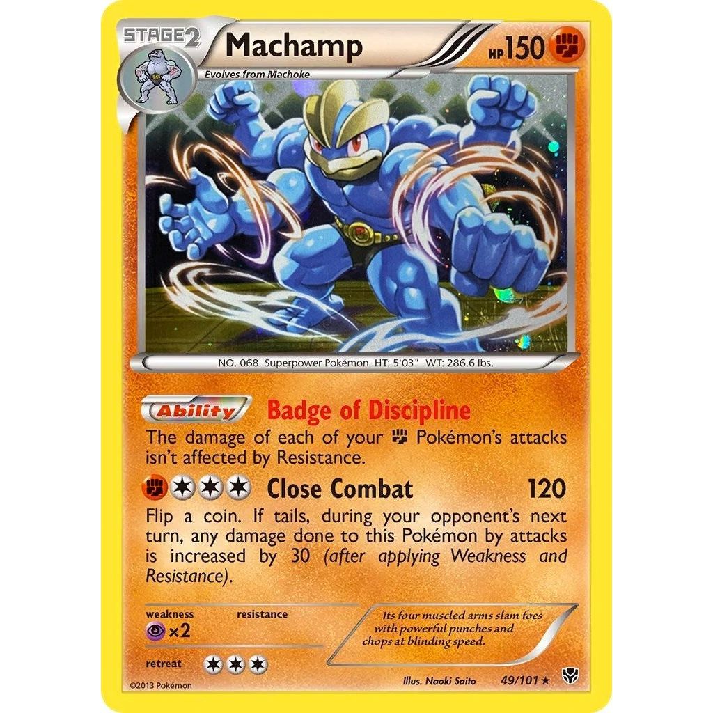 Image for Machamp - 49/101 (Cosmos Holo) (049/101) (BLE) - Pokemon