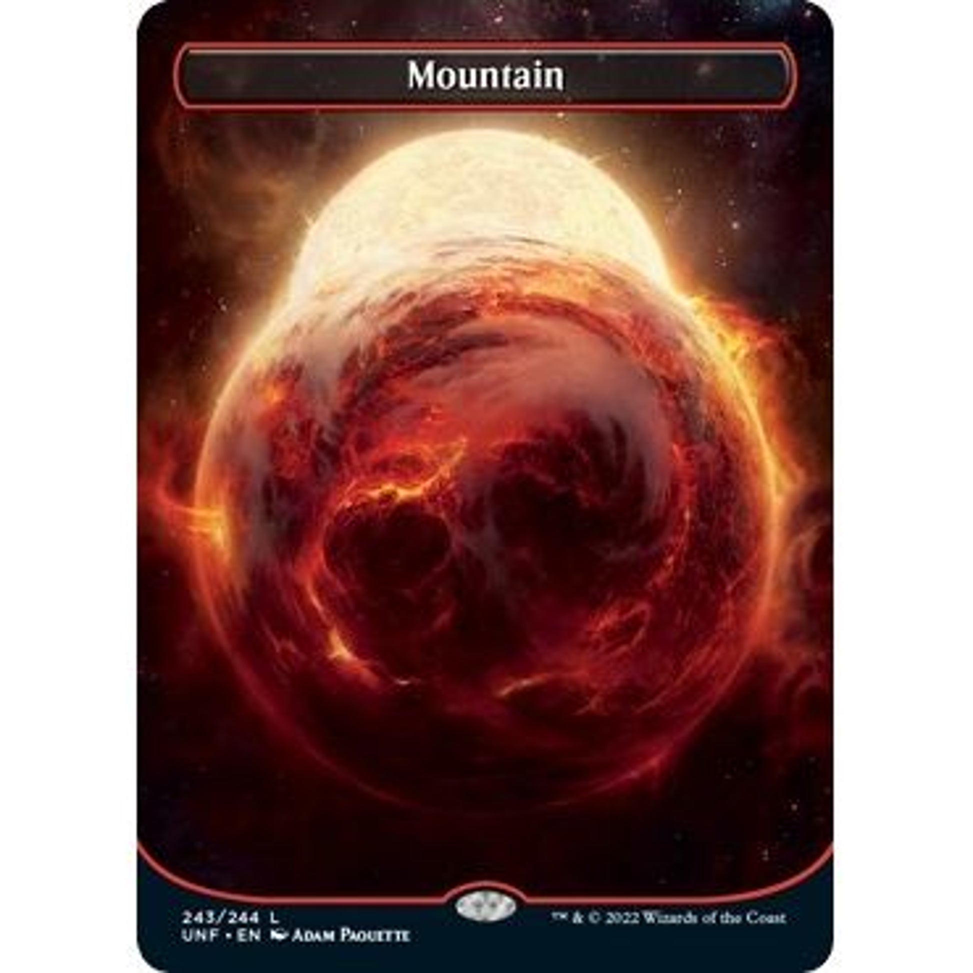 Image for Mountain (243) (Borderless) (243) (UNF) - Magic: The Gathering