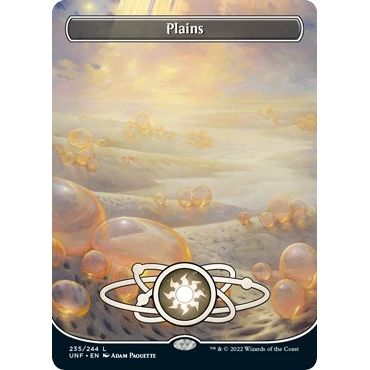 Image for Plains (235) (Borderless) (235) (UNF) - Magic: The Gathering