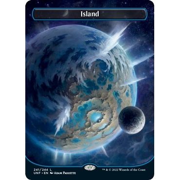 Image for Island (241) (Borderless) (241) (UNF) - Magic: The Gathering