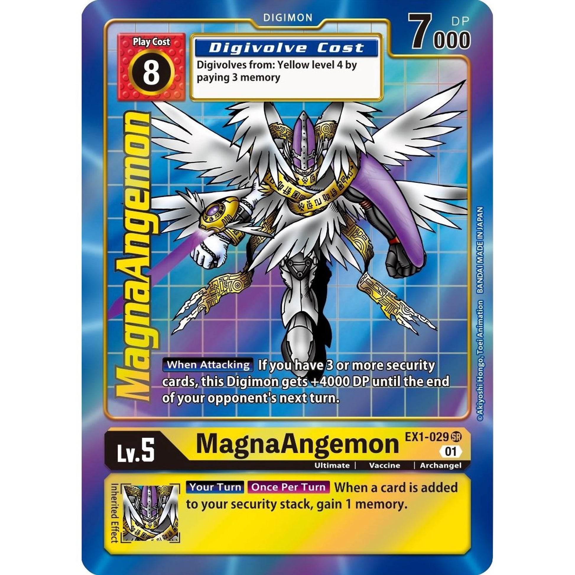 Image for MagnaAngemon (Alternate Art) (EX1-029 SR) (EX01) - Digimon Card Game