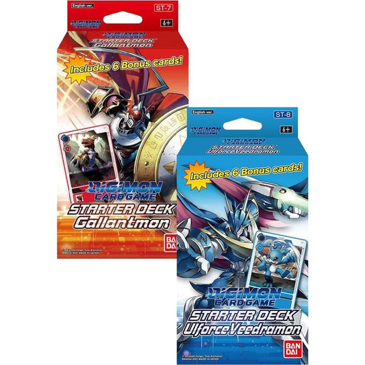 Image for Gallantmon/Ulforce Veedramon Starter Decks [Set of 2] - Digimon Card Game