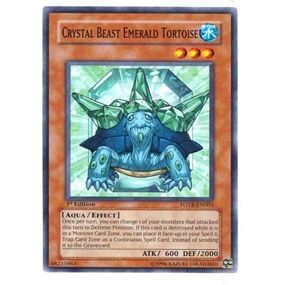 Image for Crystal Beast Emerald Tortoise (FOTB-EN003) (FOTB) - YuGiOh