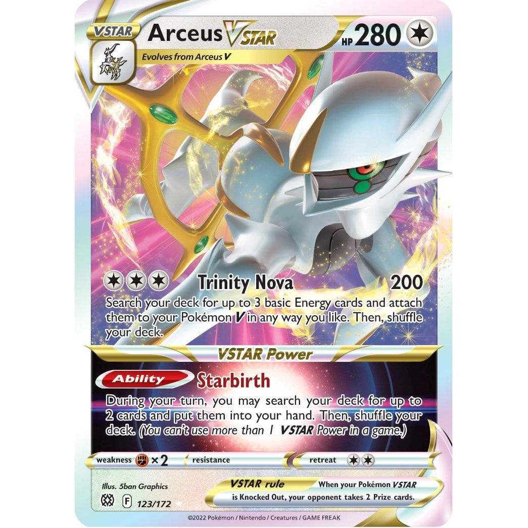 Image for Arceus VSTAR (123/172) (SWSH09) - Pokemon