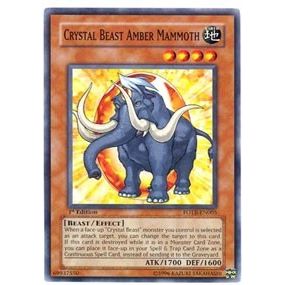 Image for Crystal Beast Amber Mammoth (FOTB-EN005) (FOTB) - YuGiOh