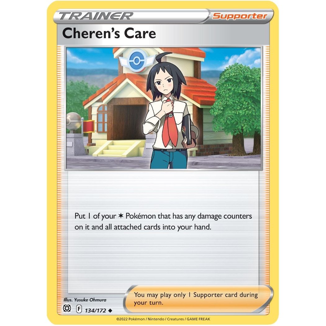 Image for Cheren's Care (134/172) (SWSH09) - Pokemon