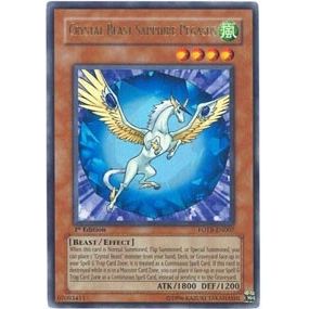 Image for Crystal Beast Sapphire Pegasus (FOTB-EN007) (FOTB) - YuGiOh