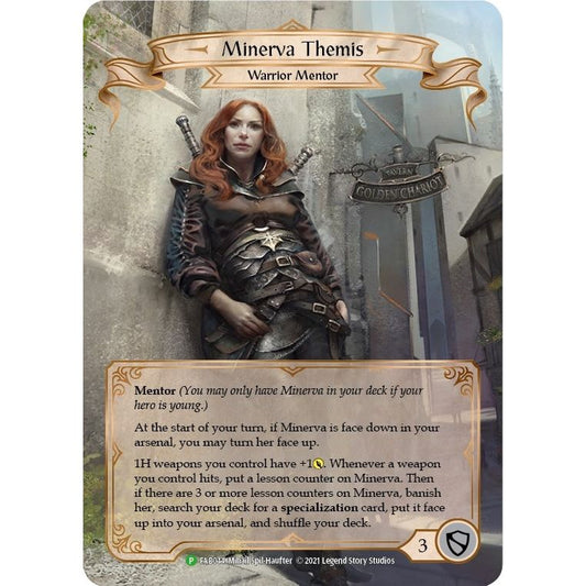 Image for Minerva Themis - FAB044 (FAB044) (PR) - Flesh and Blood TCG