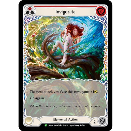 Image for Invigorate (Red) - LGS080 (LGS080) (PR) - Flesh and Blood TCG