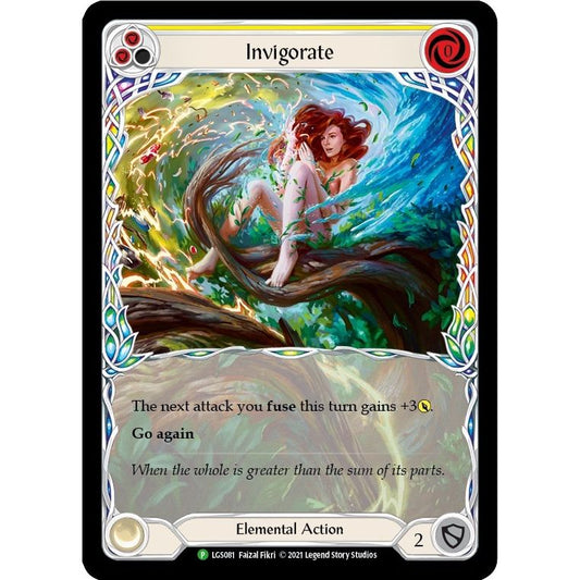Image for Invigorate (Yellow) - LGS081 (LGS081) (PR) - Flesh and Blood TCG