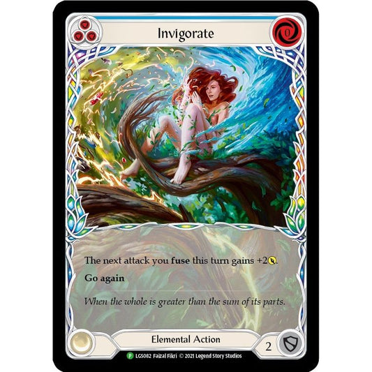 Image for Invigorate (Blue) - LGS082 (LGS082) (PR) - Flesh and Blood TCG