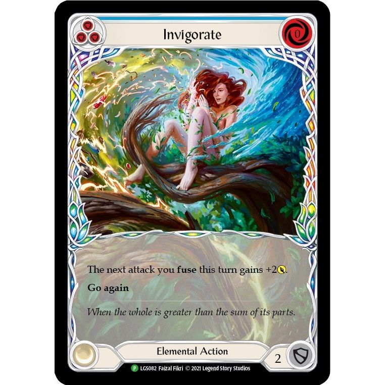 Image for Invigorate (Blue) - LGS082 (LGS082) (PR) - Flesh and Blood TCG