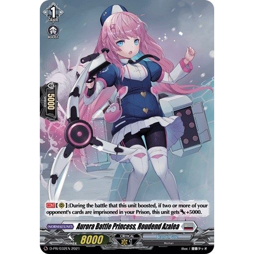 Image for Aurora Battle Princess, Roudend Azalea (D-PR/032EN) (D-PR) - Cardfight Vanguard