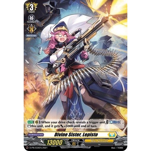 Image for Divine Sister, Lepisto (D-PR/034EN) (D-PR) - Cardfight Vanguard