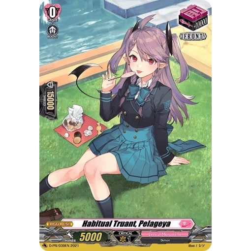 Image for Habitual Truant, Pelageya (D-PR/039EN) (D-PR) - Cardfight Vanguard