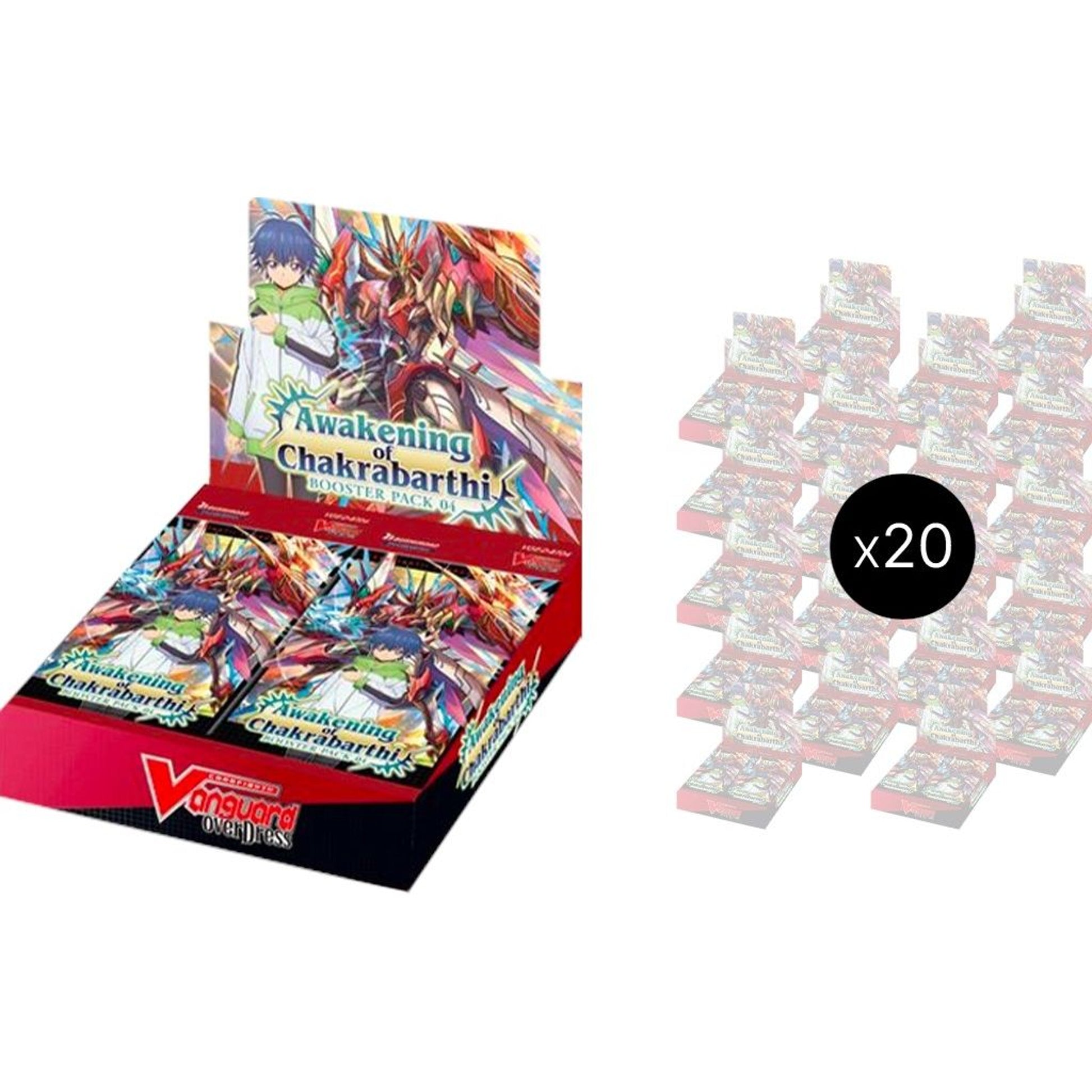 Image for Awakening of Chakrabarthi Booster Box Case - Cardfight Vanguard