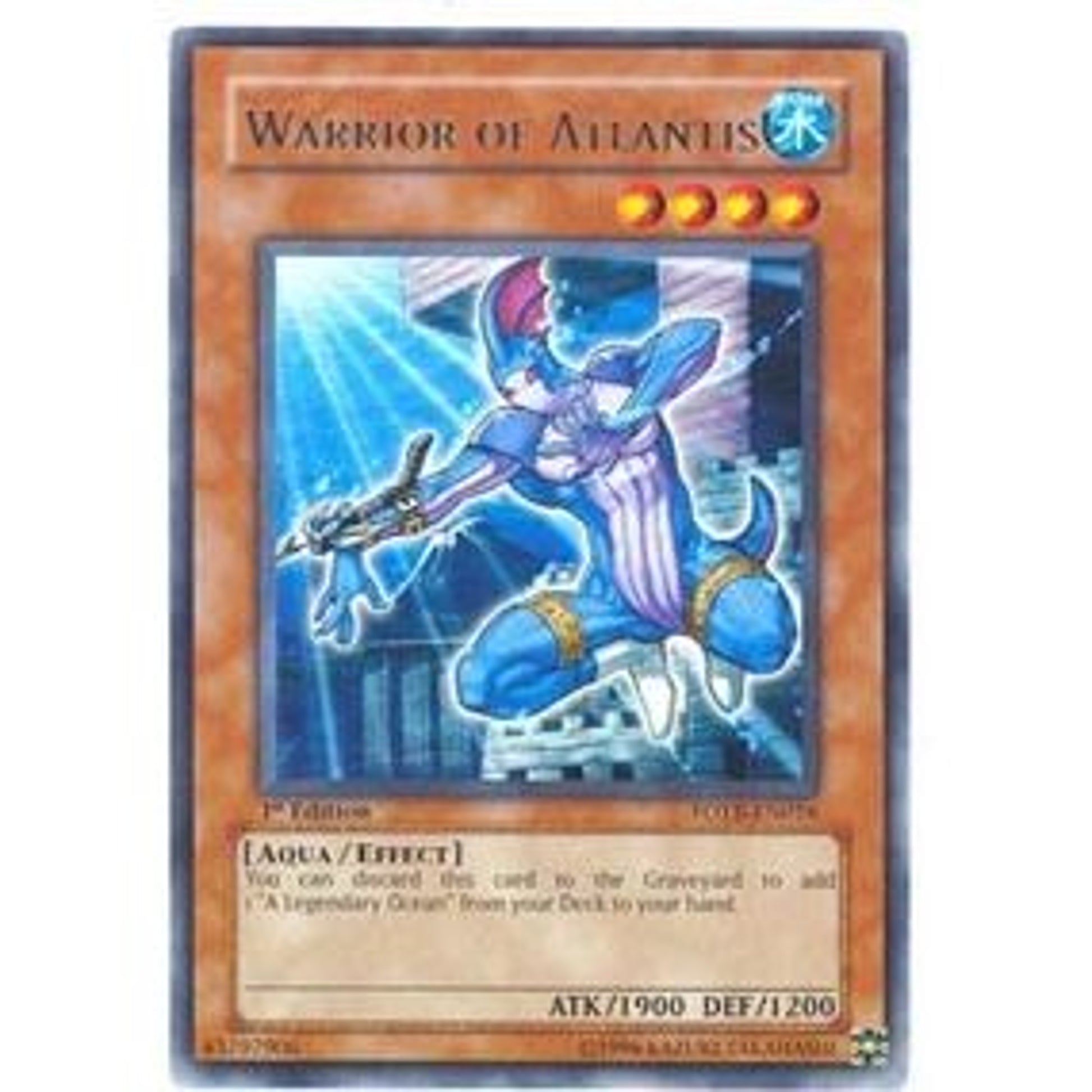 Image for Warrior of Atlantis (FOTB-EN016) (FOTB) - YuGiOh