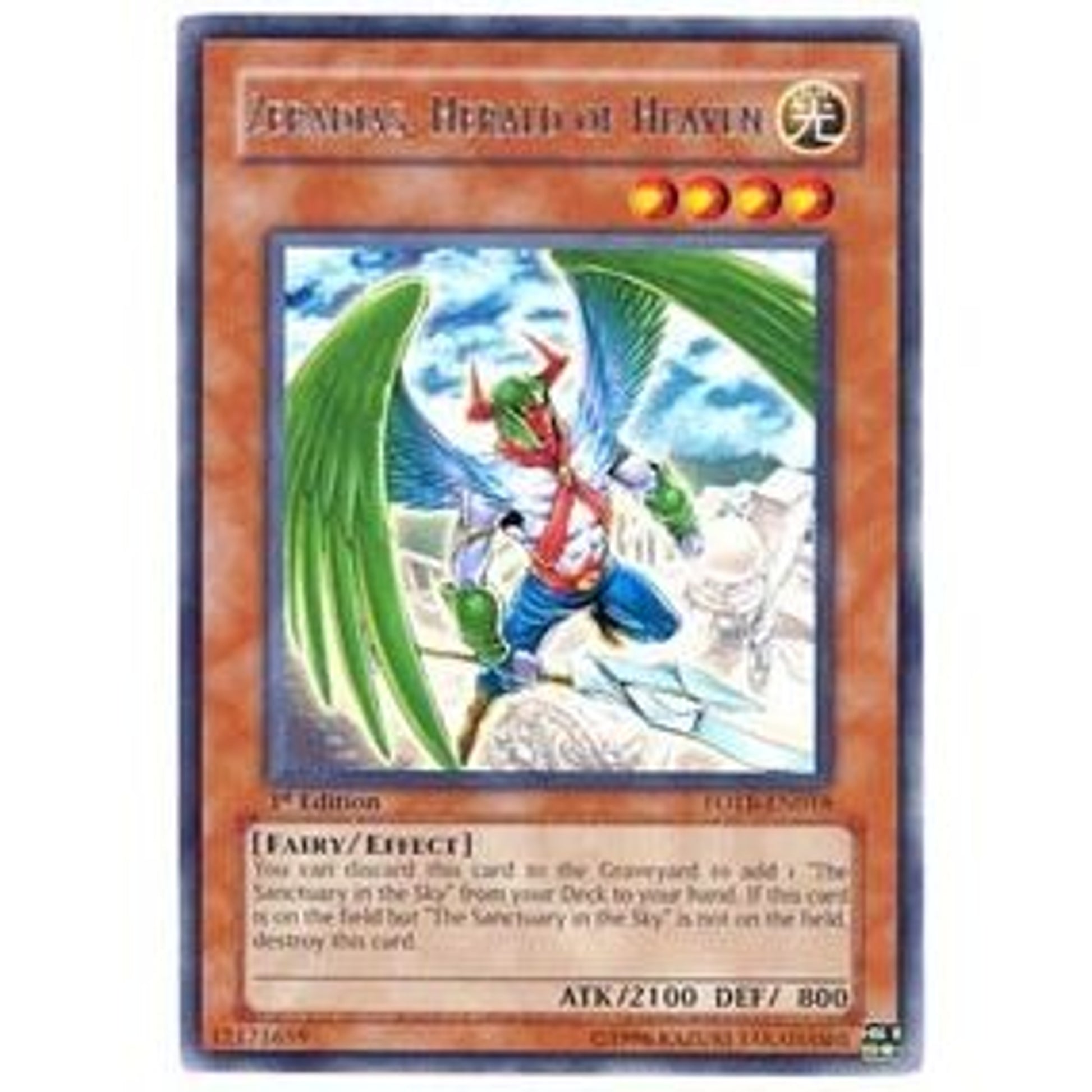 Image for Zeradias, Herald of Heaven (FOTB-EN018) (FOTB) - YuGiOh
