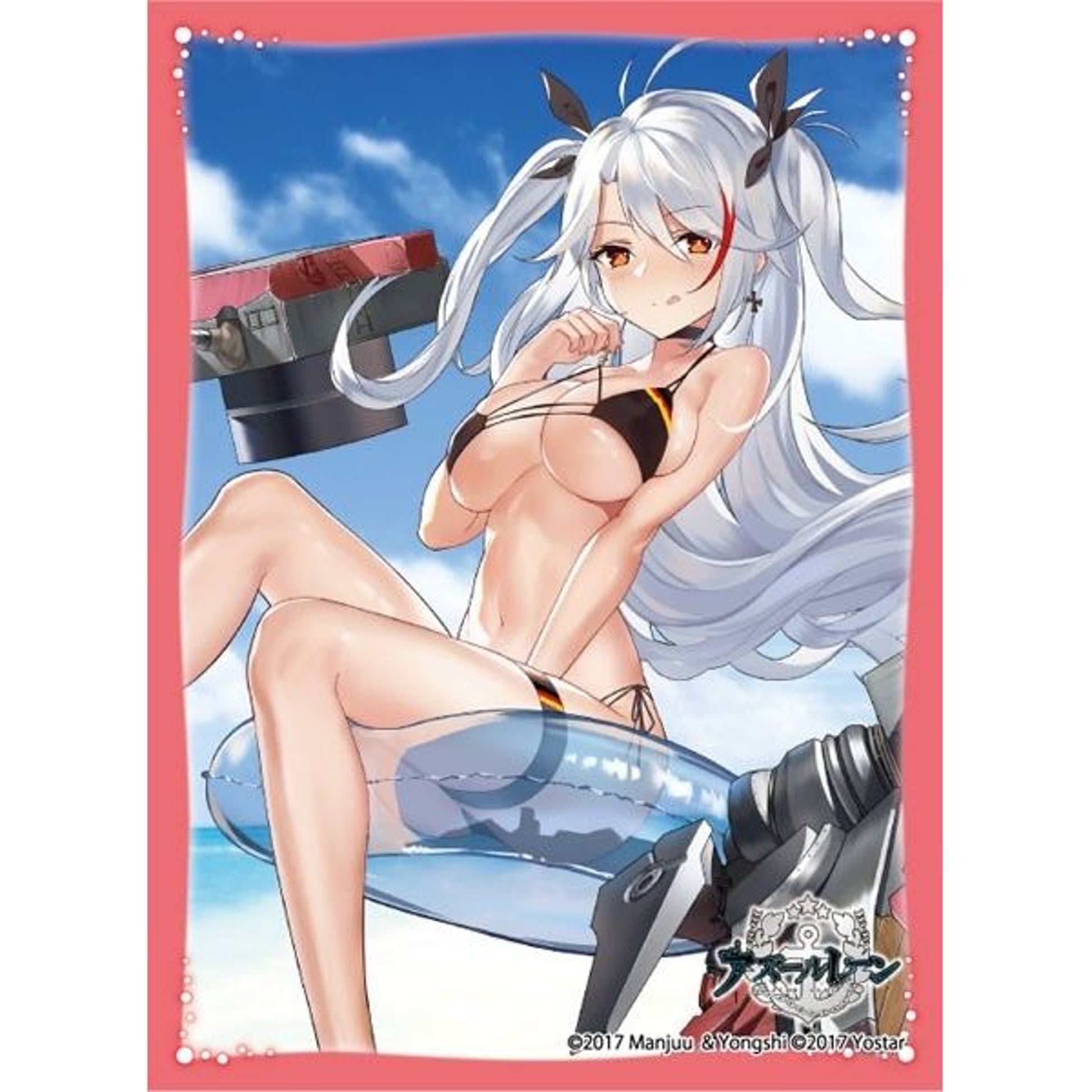Image for Broccoli Character Sleeve: Azur Lane - Prinz Eugen Swimsuit Ver. (80 pack) - Card Sleeves