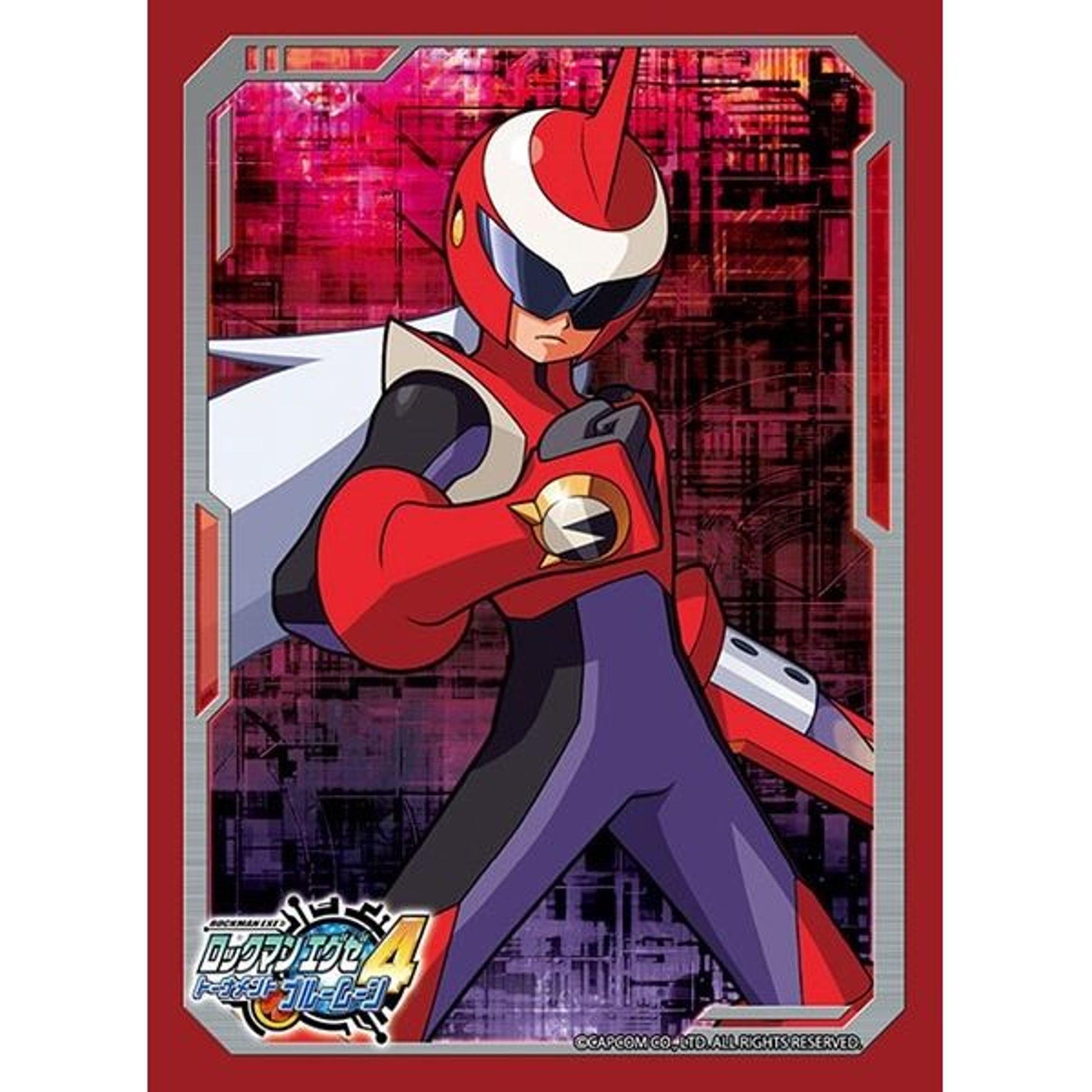 Image for Broccoli Character Sleeve: Megaman Battle Network 4 - Protoman (80 pack) - Card Sleeves