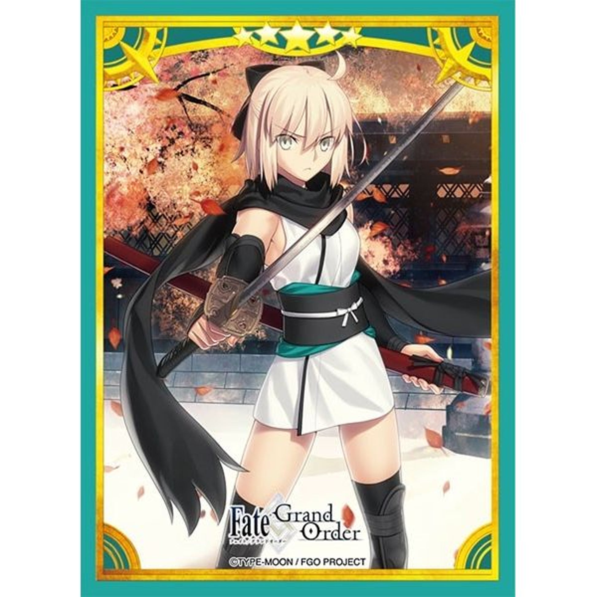 Image for Broccoli Character Sleeve: Fate/Grand Order - Saber/Souji Okita (80 pack) - Card Sleeves