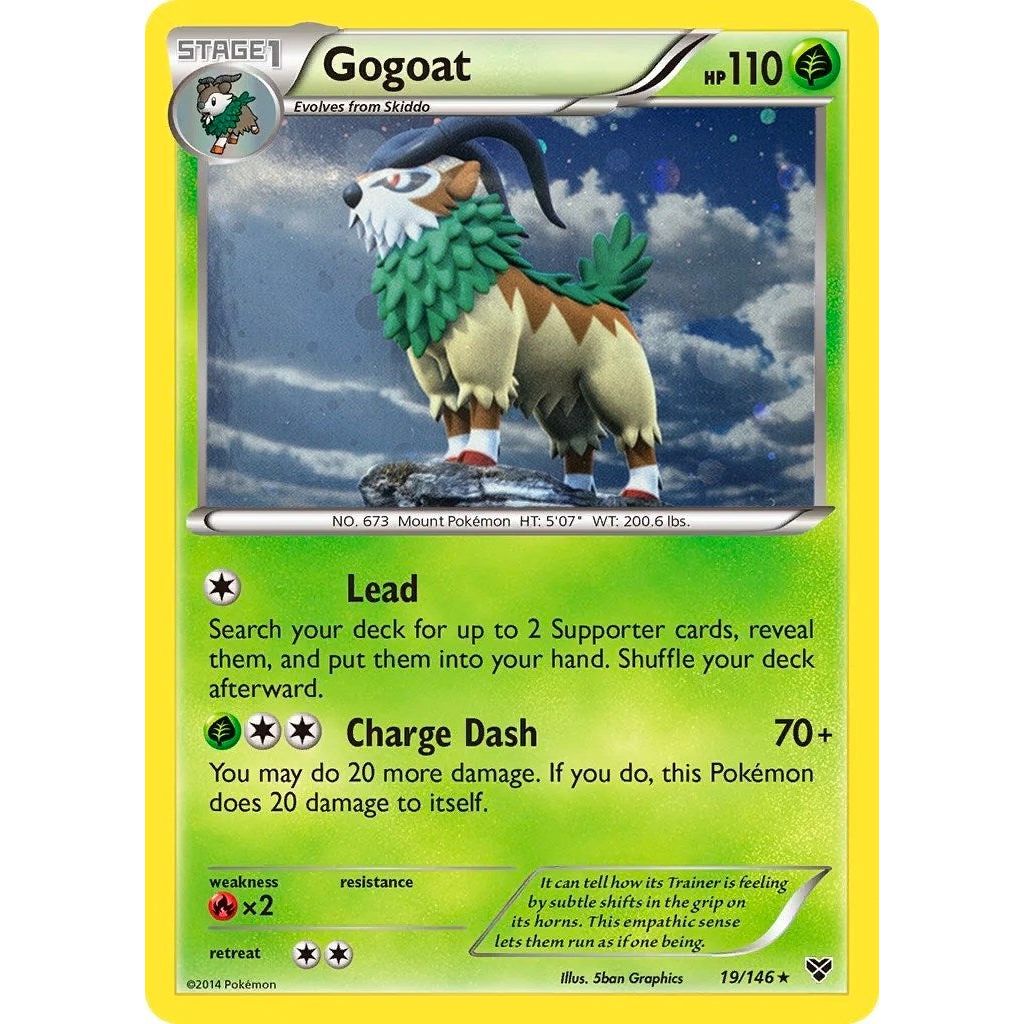Image for Gogoat - 19/146 (Cosmos Holo) (019/146) (BLE) - Pokemon
