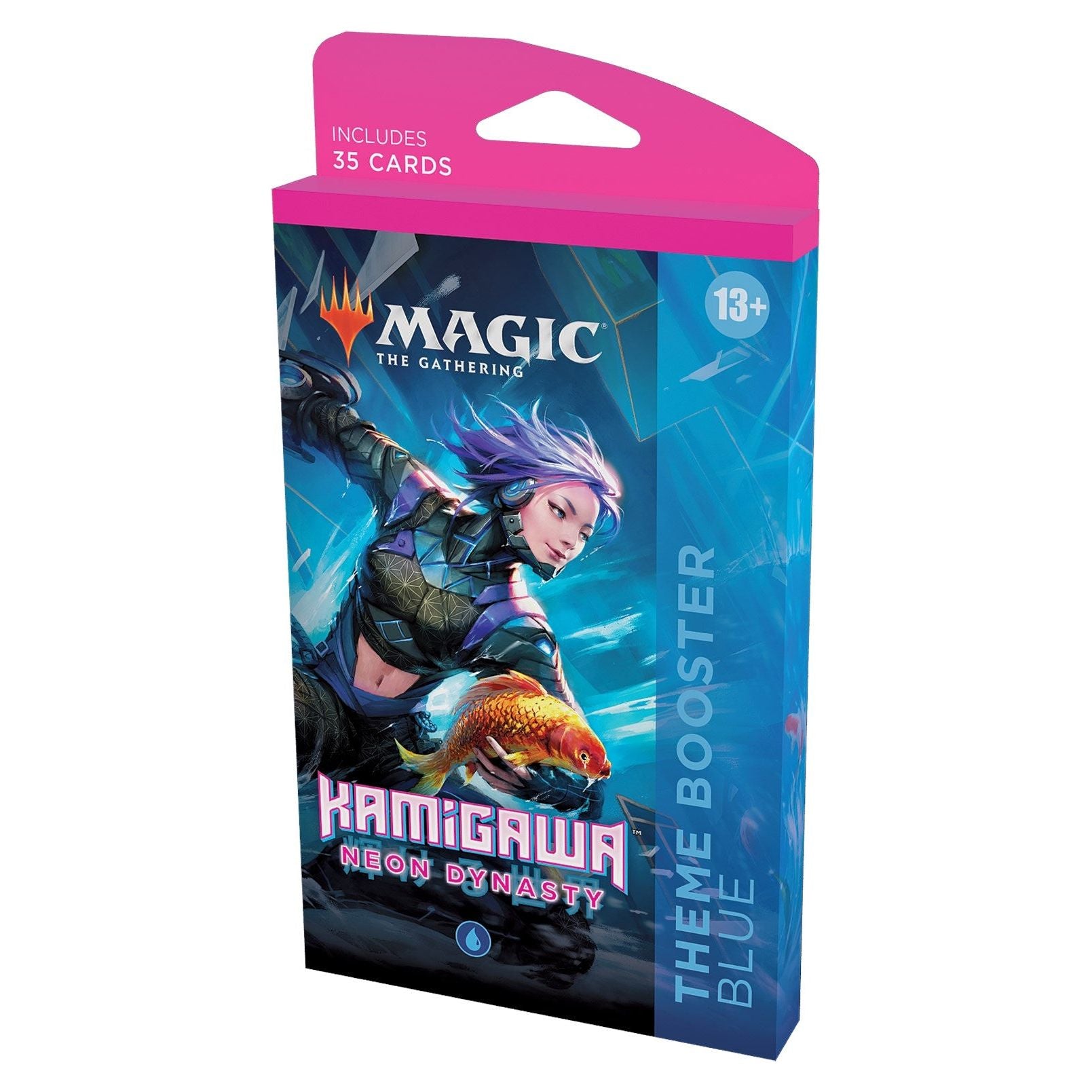 Image for Kamigawa: Neon Dynasty - Theme Booster [Blue] - Magic: The Gathering
