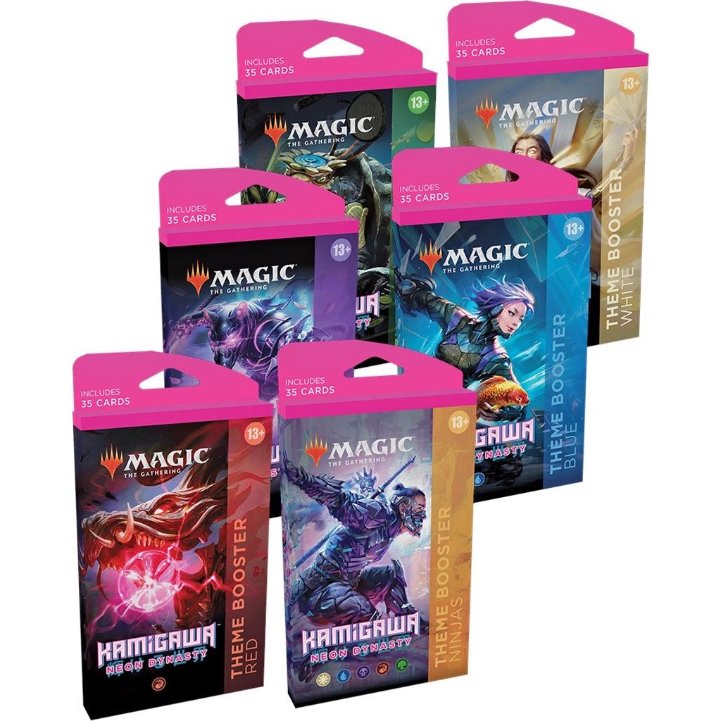 Image for Kamigawa: Neon Dynasty - Theme Booster [Set of 6] - Magic: The Gathering