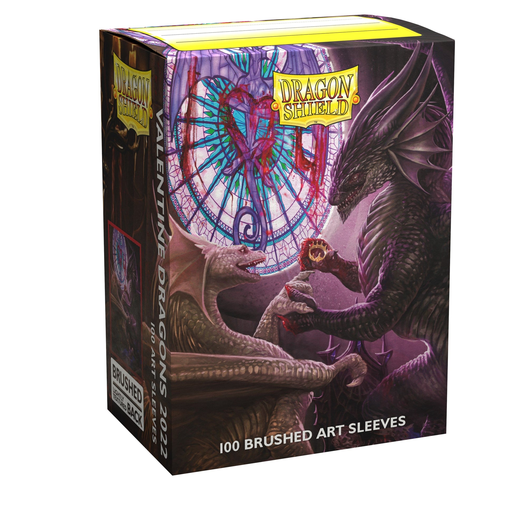 Image for Dragon Shield 2022 Limited Edition Art Sleeves - Valentine Dragons (100-Pack) - Card Sleeves