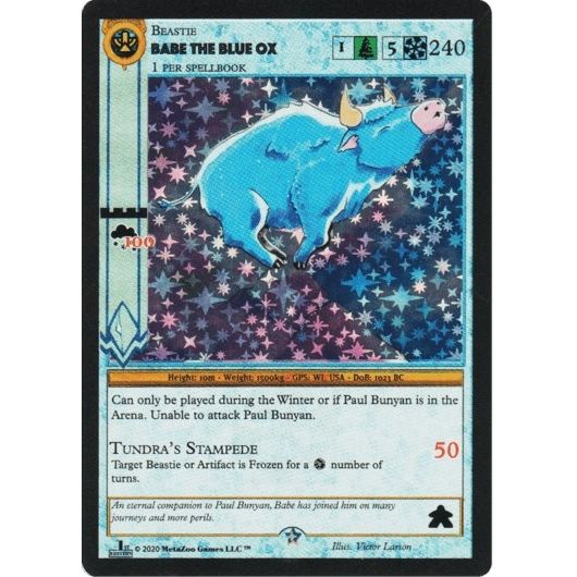 Image for Babe The Blue Ox (SAMPLE) - MetaZoo