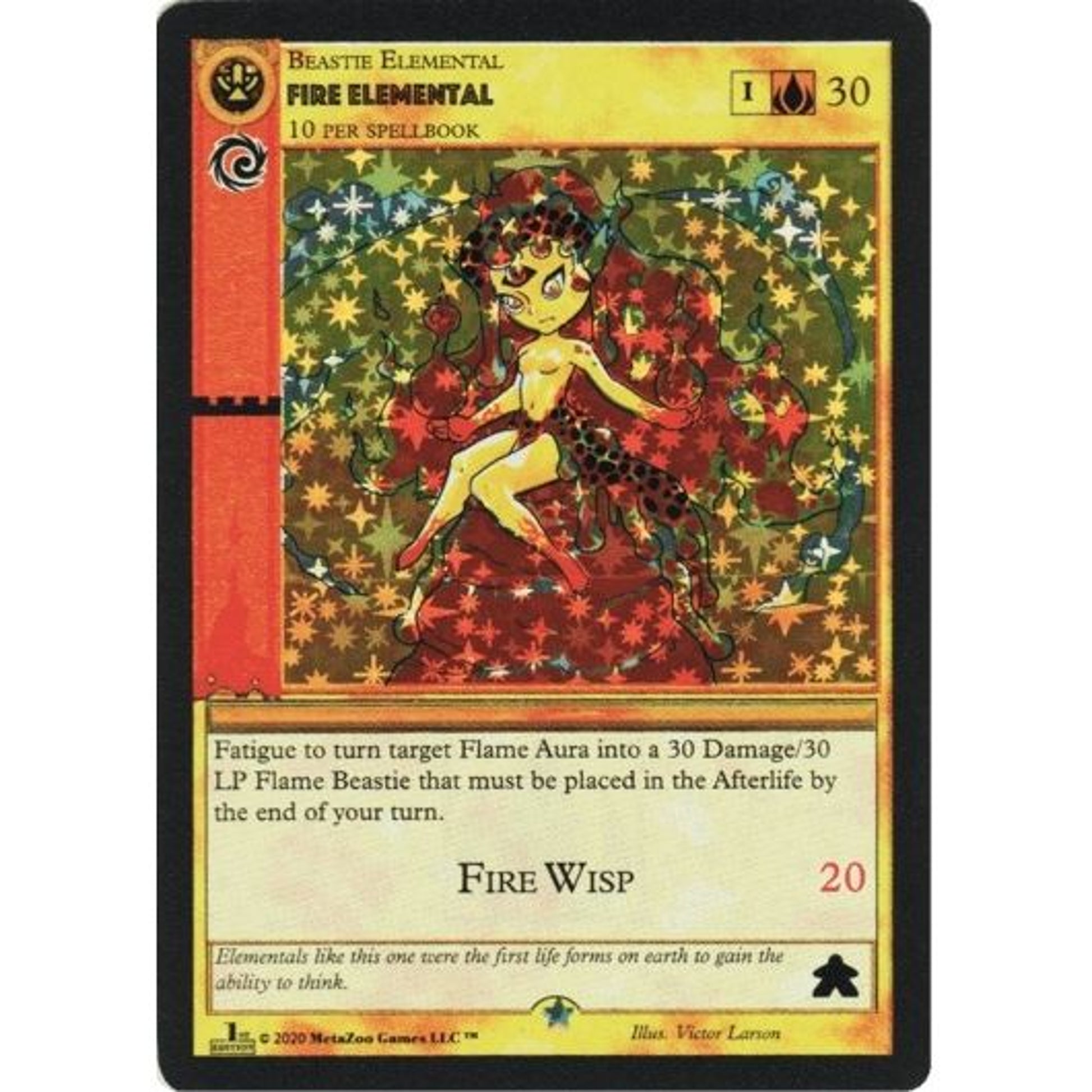 Image for Fire Elemental (SAMPLE) - MetaZoo