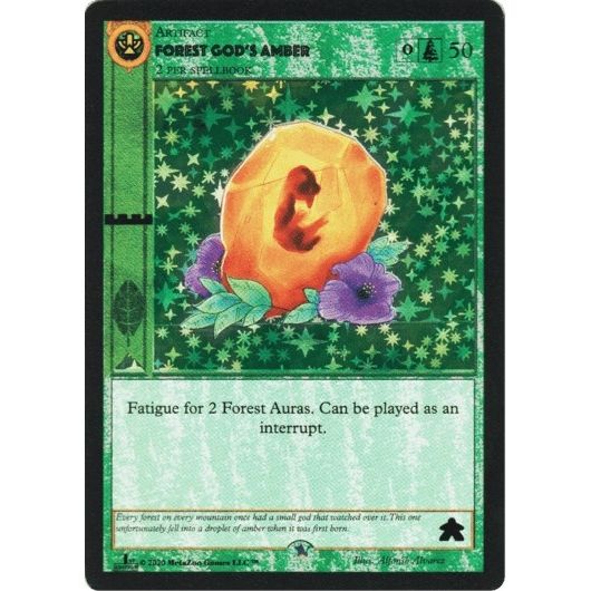 Image for Forest God's Amber (SAMPLE) - MetaZoo