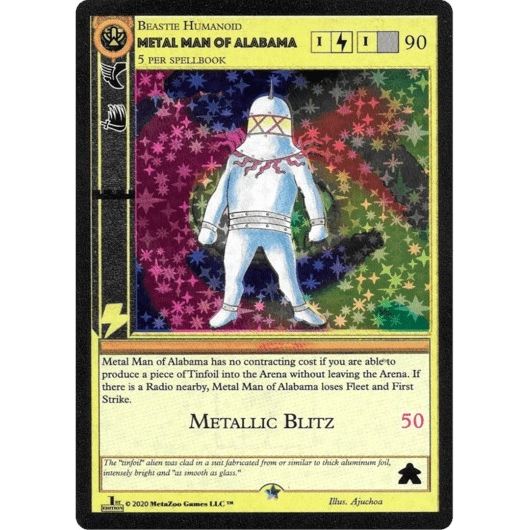 Image for Metal Man of Alabama (SAMPLE) - MetaZoo