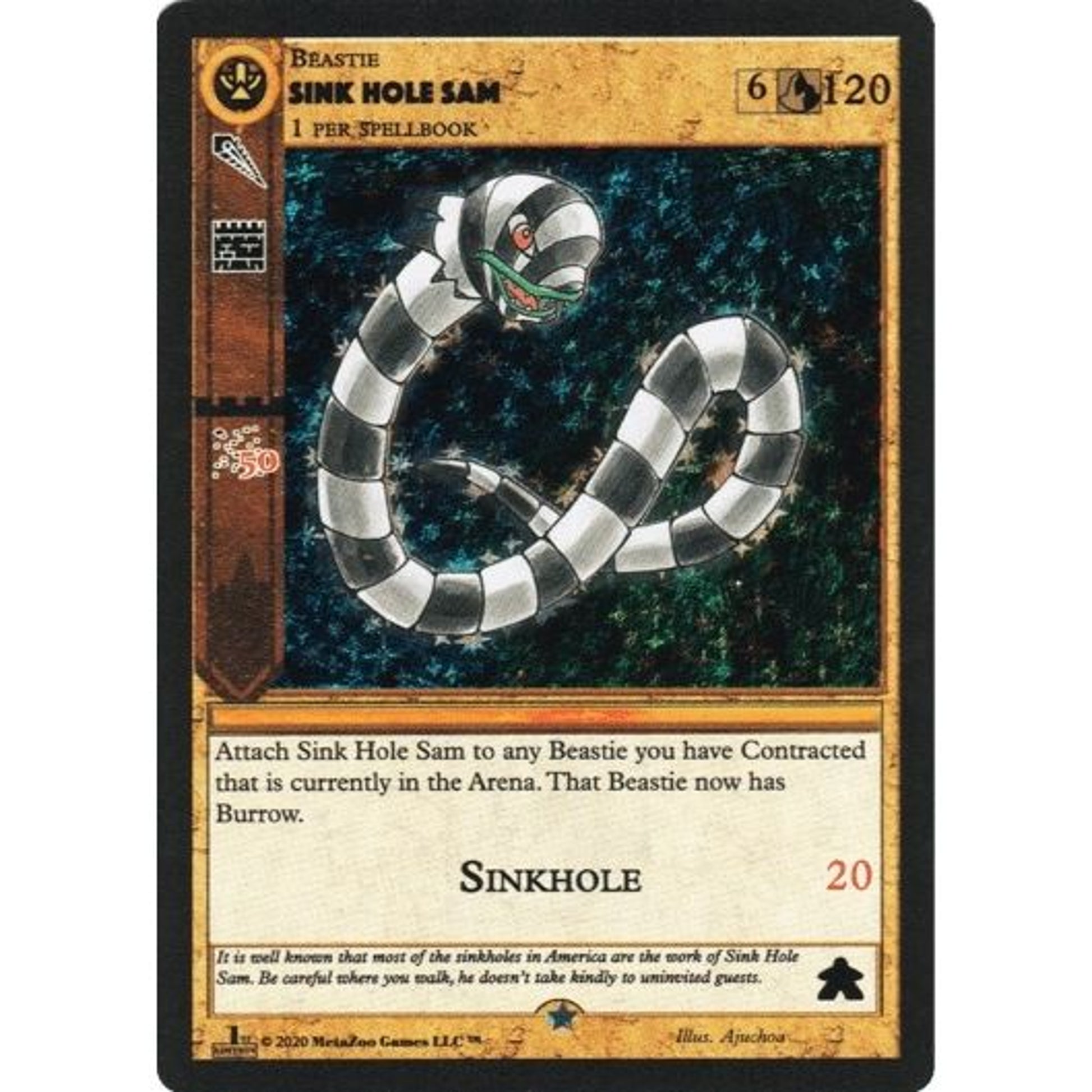 Image for Sink Hole Sam (SAMPLE) - MetaZoo