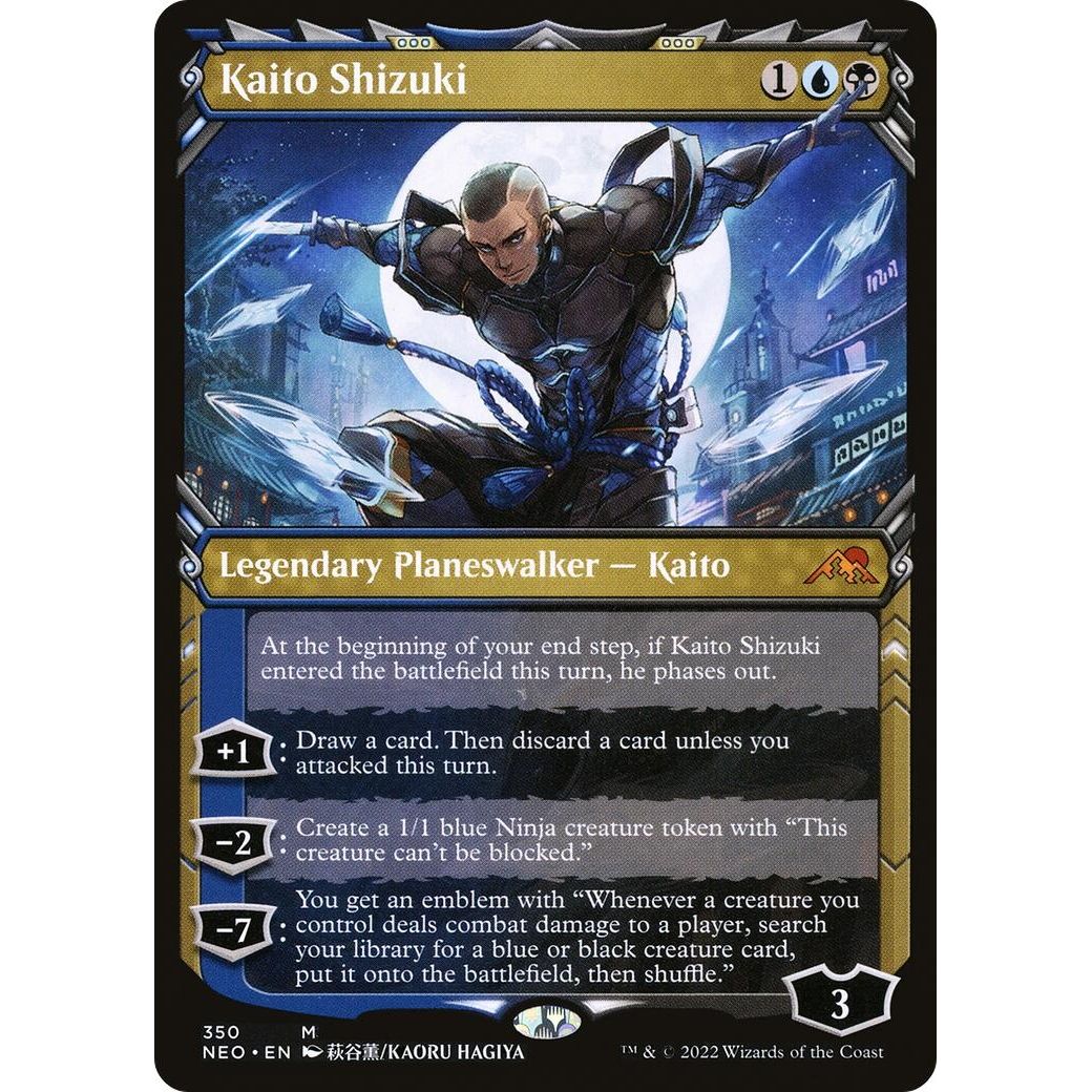 Image for Kaito Shizuki (Showcase) (350) (NEO) - Magic: The Gathering