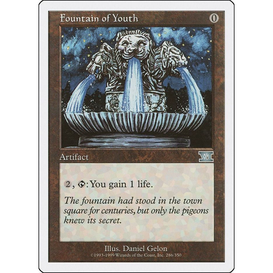 Image for Fountain of Youth (286) (6ED) - Magic: The Gathering