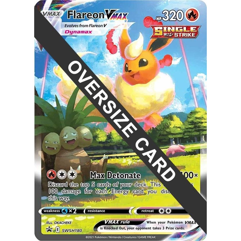 Image for Flareon VMAX - SWSH180 (SWSH180) (PR) - Pokemon