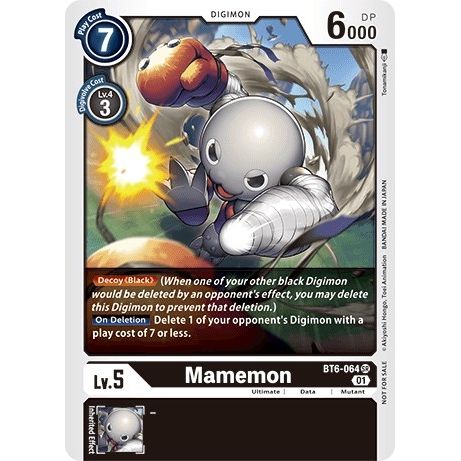 Image for Mamemon (BT6-064 SR) (RPC) - Digimon Card Game
