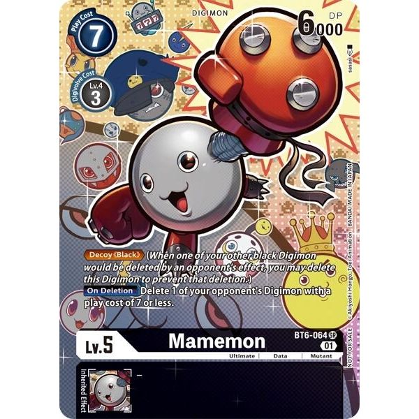 Image for Mamemon (Alternate Art) (BT6-064 SR) (RPC) - Digimon Card Game