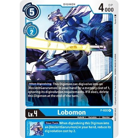 Image for Lobomon - P-030 (P-030 P) (RPC) - Digimon Card Game