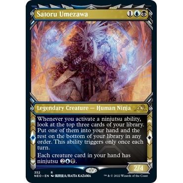 Image for Satoru Umezawa (Showcase) (352) (NEO) - Magic: The Gathering