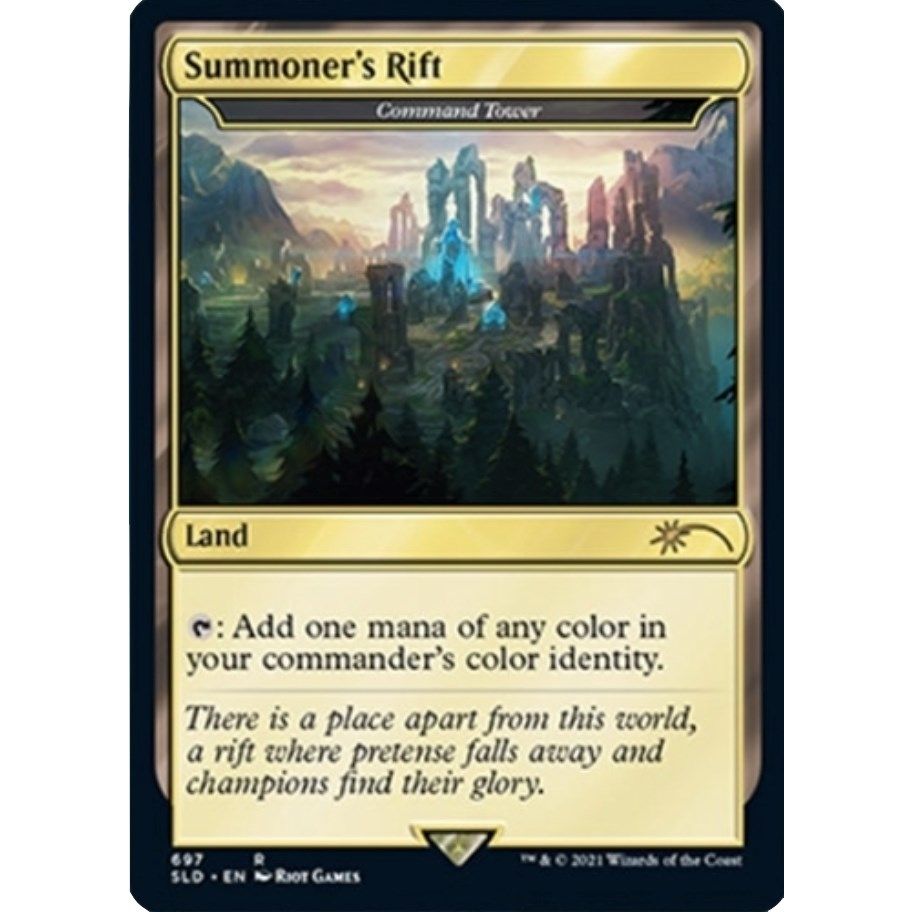 Image for Summoner's Rift - Command Tower (697) (SLD) - Magic: The Gathering
