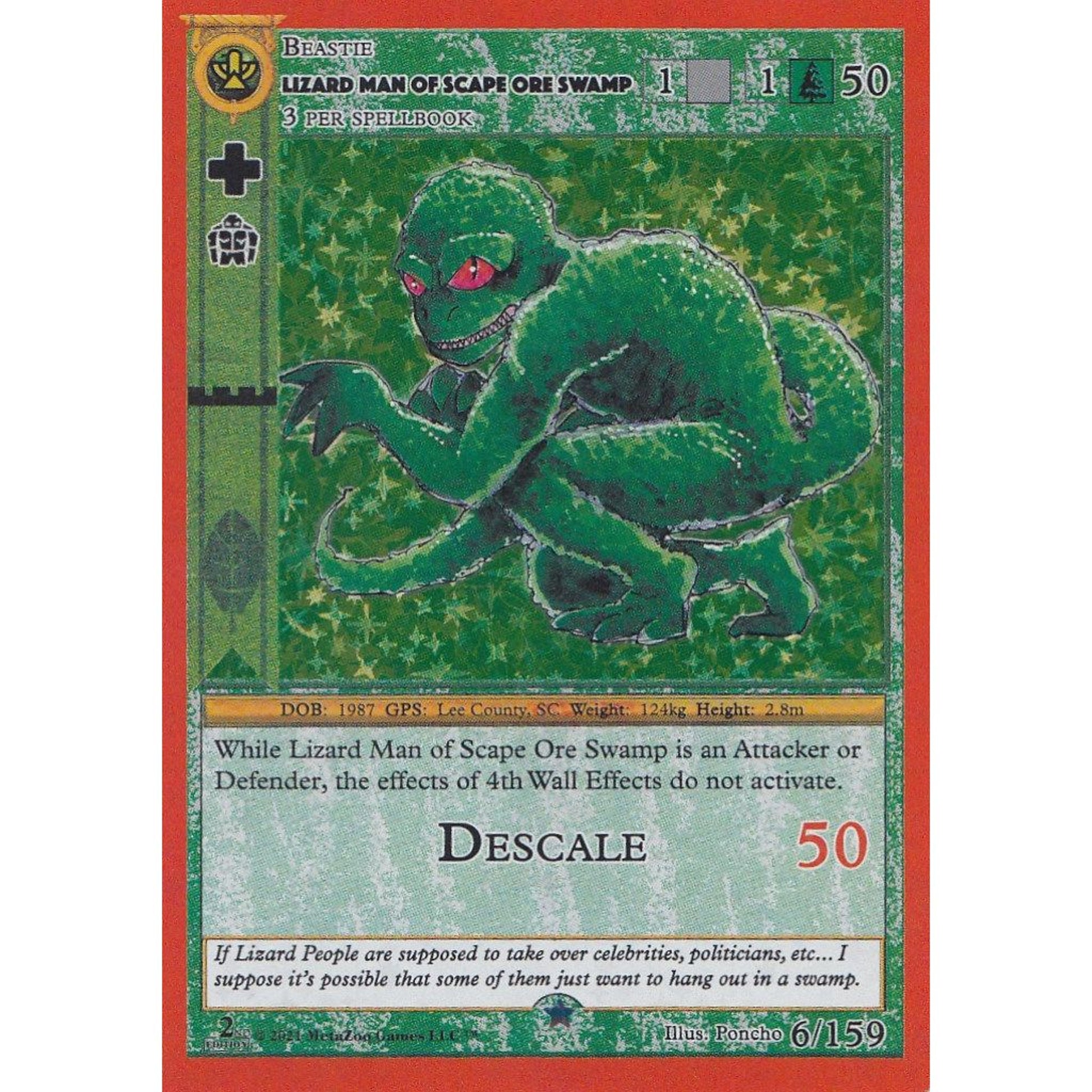 Image for Lizard Man Of Scape Ore Swamp (6) (CN2E) - MetaZoo